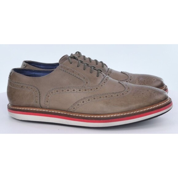 Ted Baker Erwood Men\'s Wingtip Oxfords Dress Shoes Size EU 43 US 10 Leather main image 7